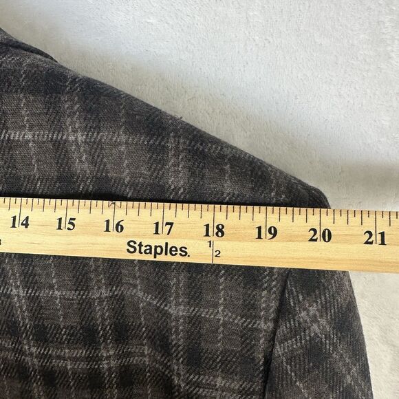 TOM JAMES RC Men's Bespoke Wool Blazer Sport Coat Suit Jacket Brown Size 50 USA - Picture 15 of 15